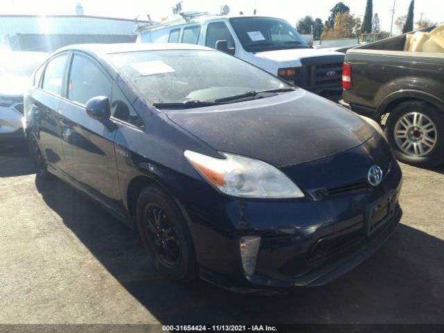 TOYOTA PRIUS 2013 jtdkn3du5d0342784