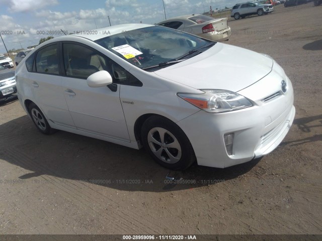 TOYOTA PRIUS 2013 jtdkn3du5d5552076