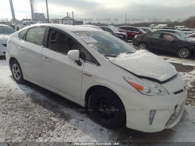 TOYOTA PRIUS 2013 jtdkn3du5d5658494