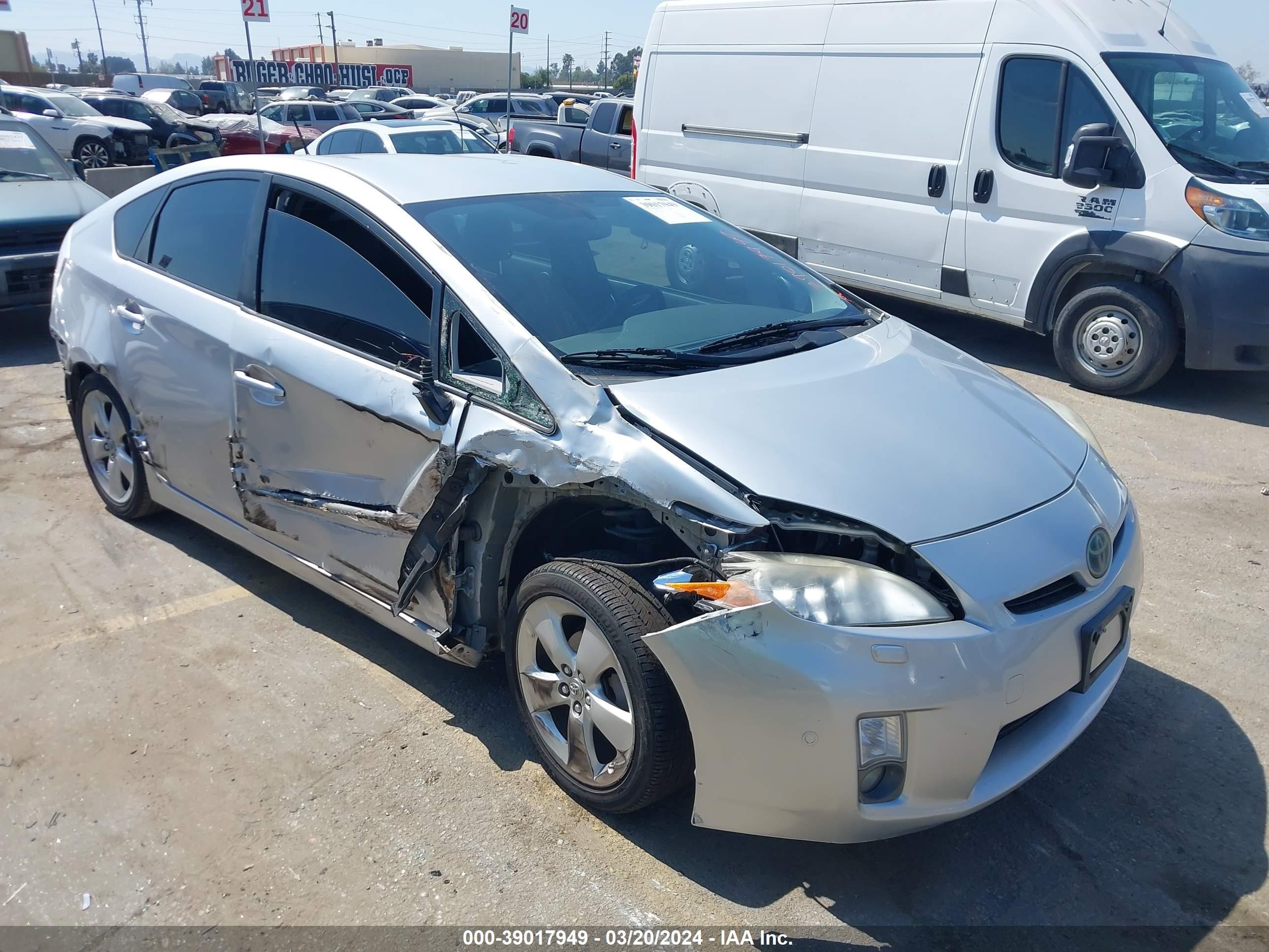 TOYOTA PRIUS 2010 jtdkn3du6a0106463