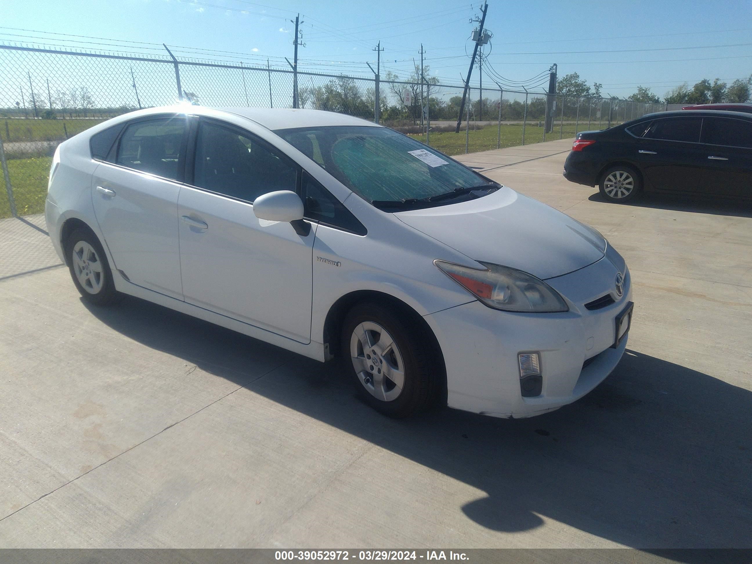 TOYOTA PRIUS 2011 jtdkn3du6b0294242