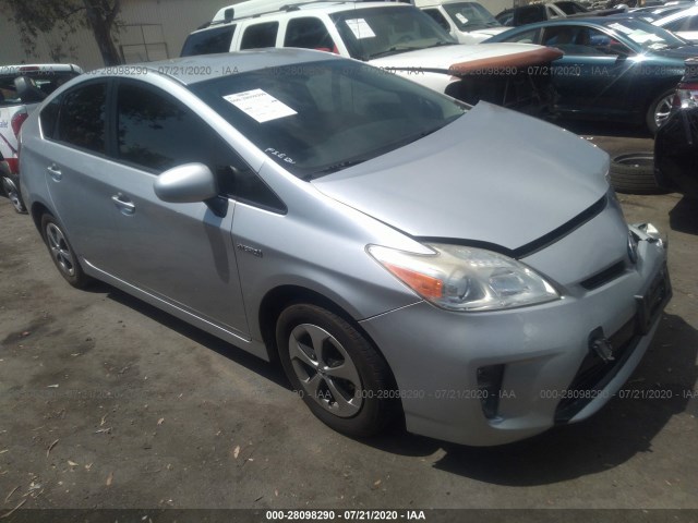 TOYOTA PRIUS 2012 jtdkn3du6c5384334