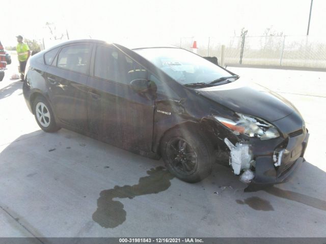 TOYOTA PRIUS 2012 jtdkn3du6c5391431