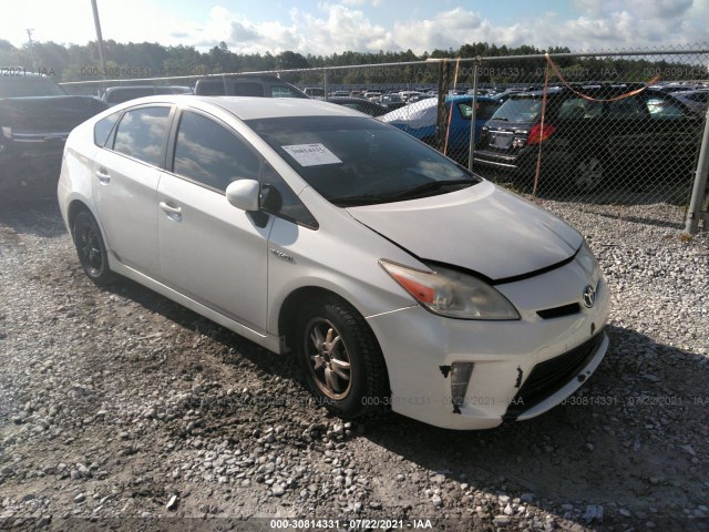 TOYOTA PRIUS 2012 jtdkn3du6c5452602