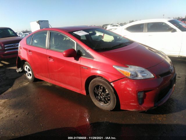 TOYOTA PRIUS 2012 jtdkn3du6c5478844