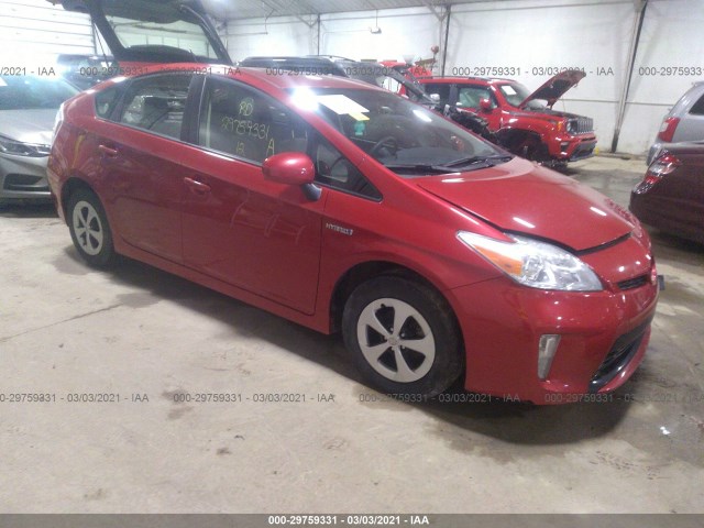 TOYOTA PRIUS 2012 jtdkn3du6c5485616