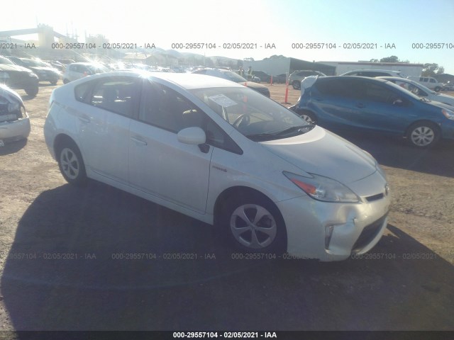 TOYOTA PRIUS 2012 jtdkn3du6c5527508