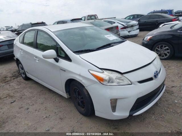 TOYOTA PRIUS 2013 jtdkn3du6d0338114