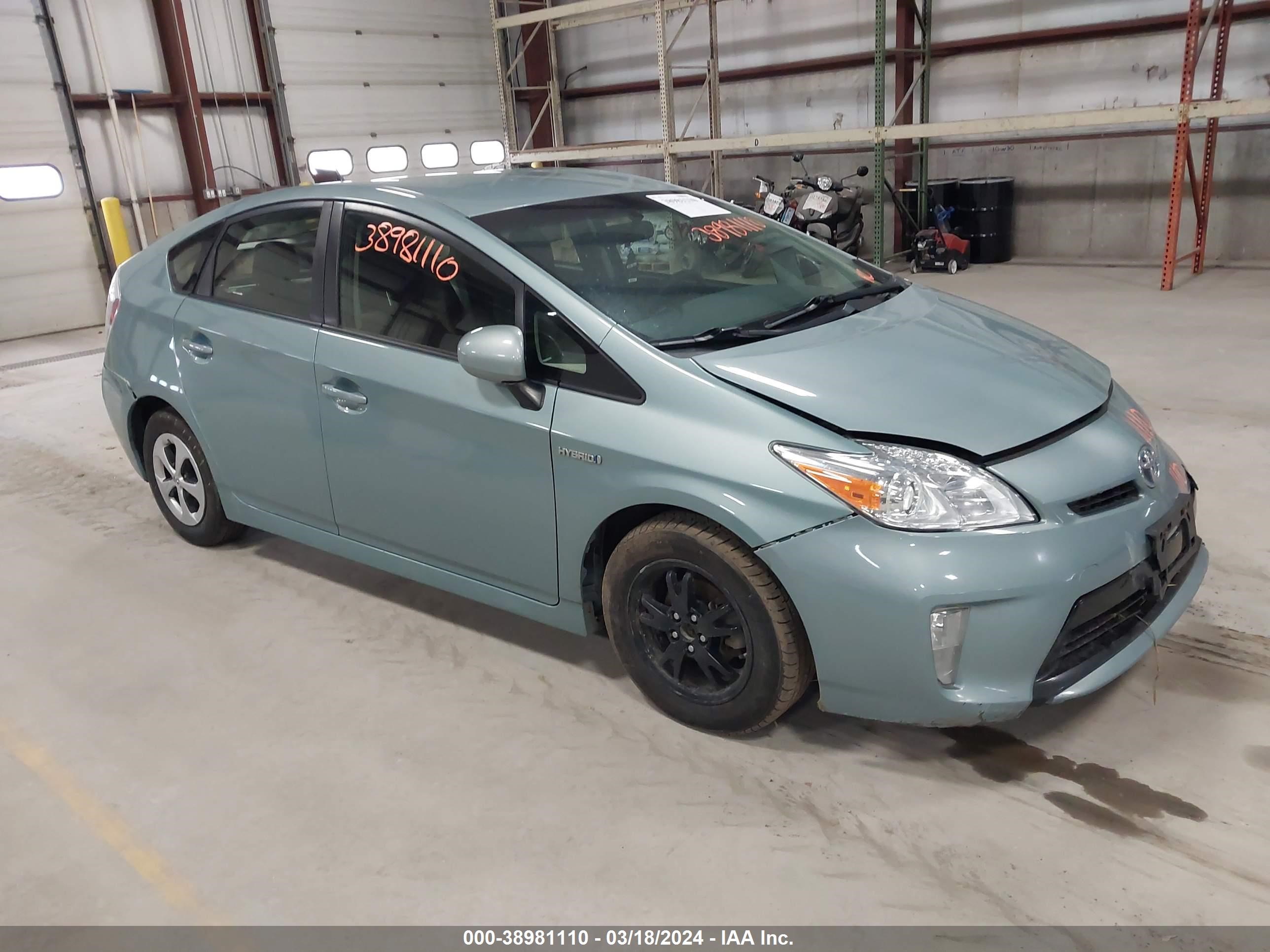 TOYOTA PRIUS 2015 jtdkn3du6f1928634