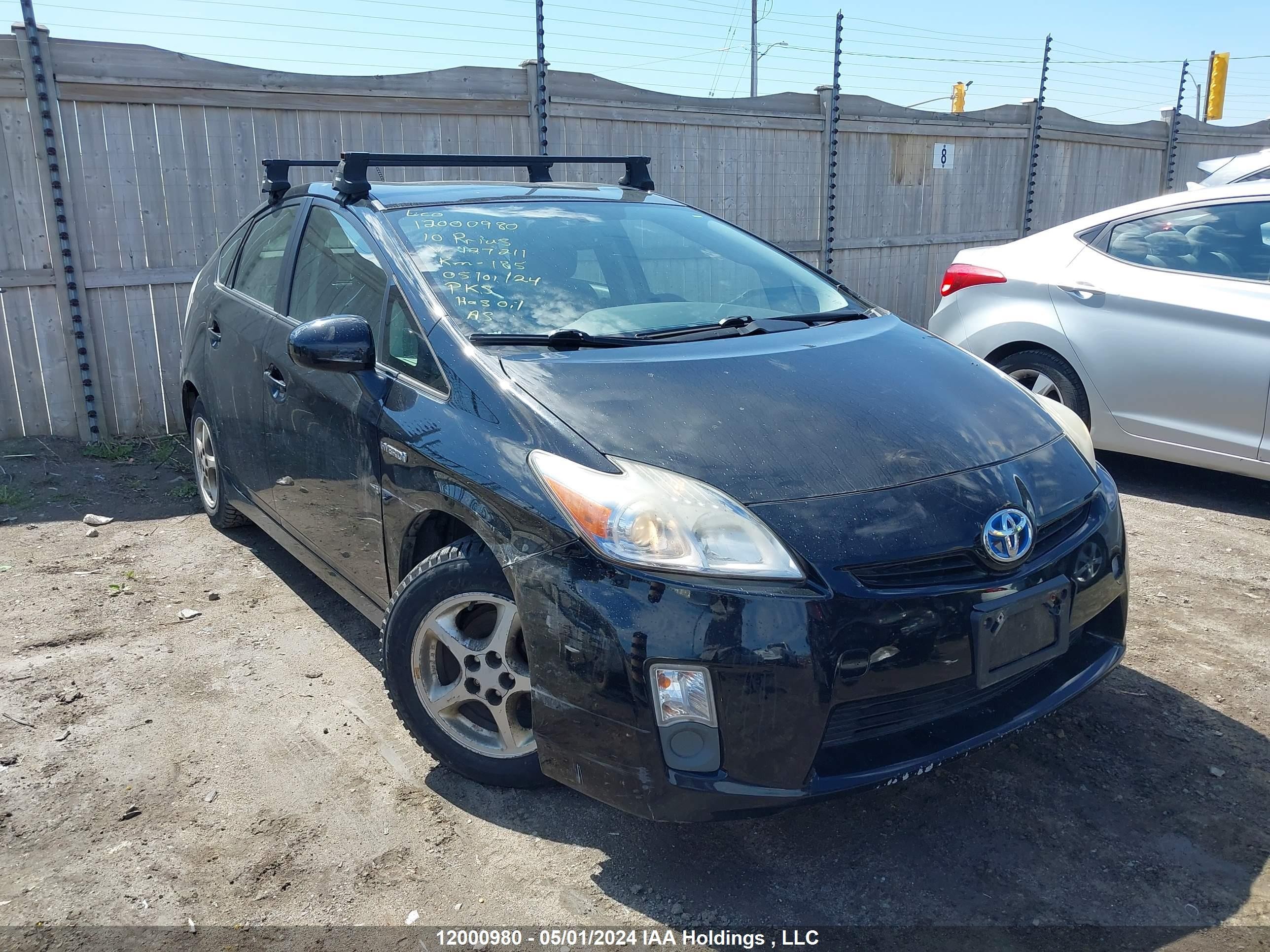 TOYOTA PRIUS 2010 jtdkn3du7a0127211