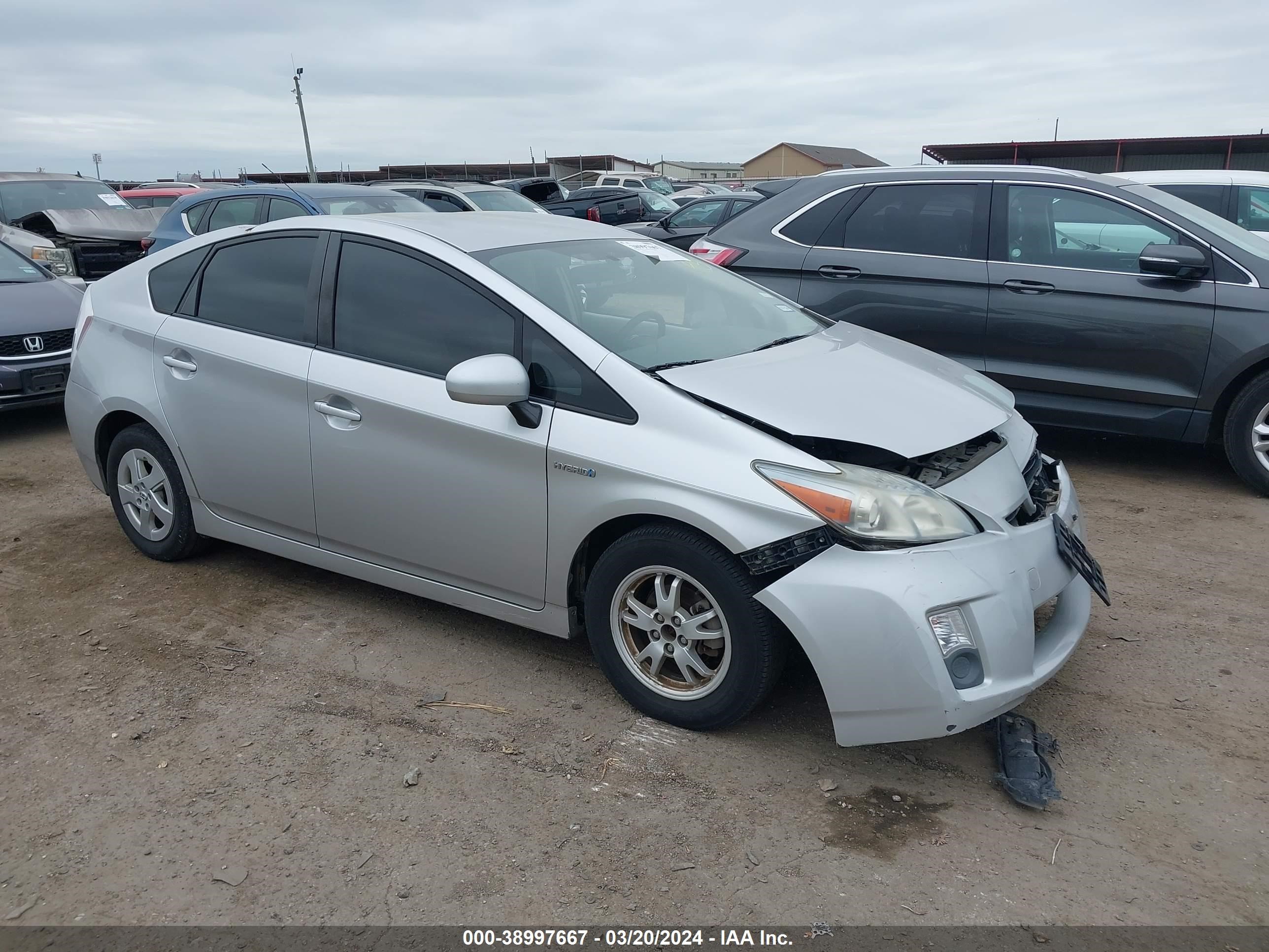 TOYOTA PRIUS 2010 jtdkn3du7a5083987