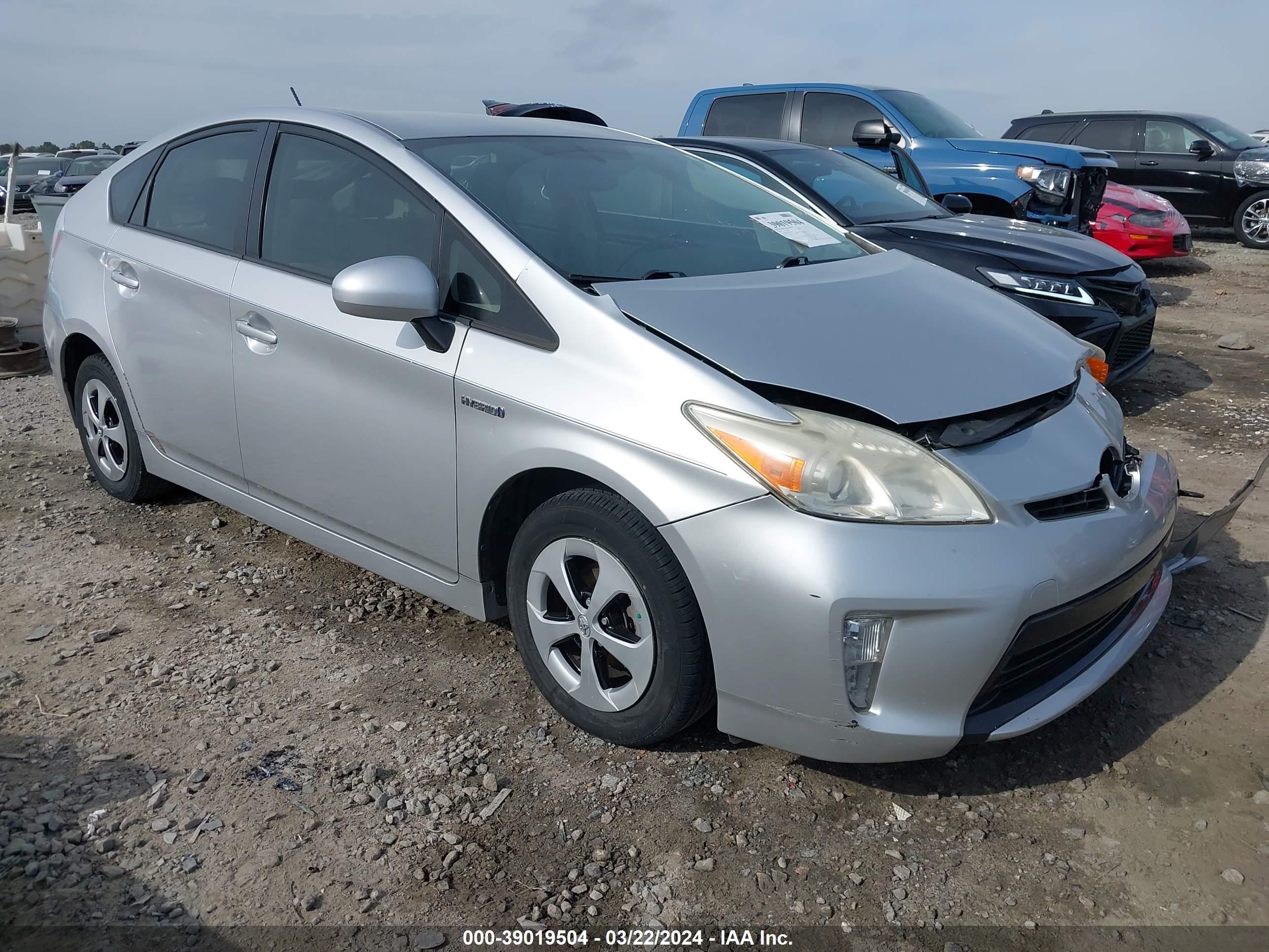 TOYOTA PRIUS 2012 jtdkn3du7c1530795