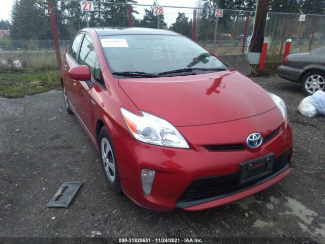 TOYOTA PRIUS 2012 jtdkn3du7c5391485