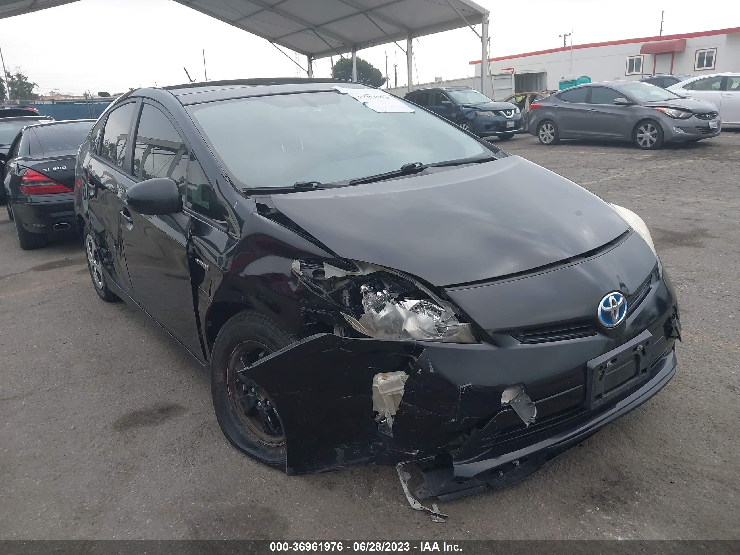 TOYOTA PRIUS 2012 jtdkn3du7c5399537