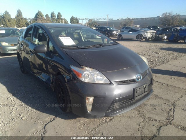 TOYOTA PRIUS 2012 jtdkn3du7c5424517