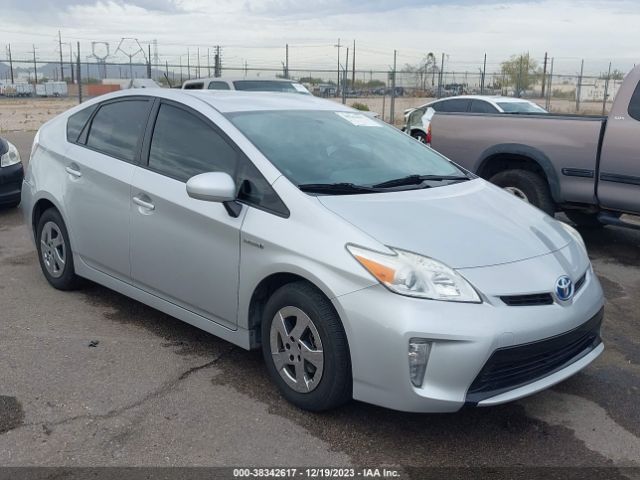 TOYOTA PRIUS 2012 jtdkn3du7c5425313