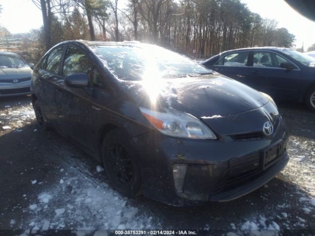 TOYOTA PRIUS 2012 jtdkn3du7c5427997