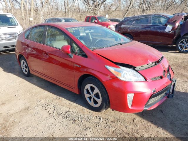 TOYOTA PRIUS 2012 jtdkn3du7c5441656