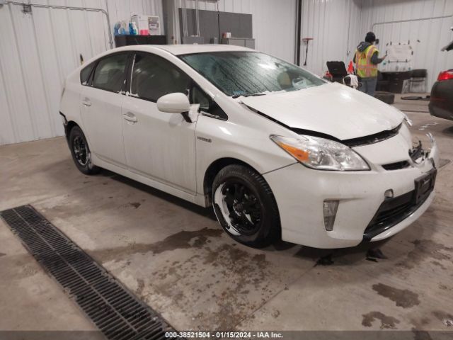 TOYOTA PRIUS 2012 jtdkn3du7c5449384