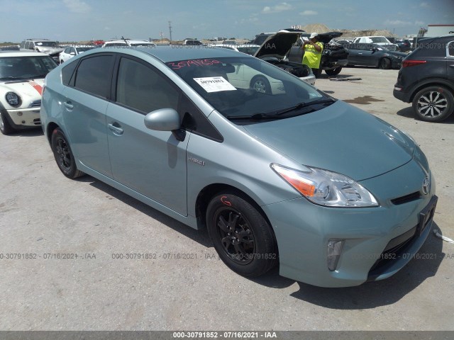 TOYOTA PRIUS 2012 jtdkn3du7c5463656