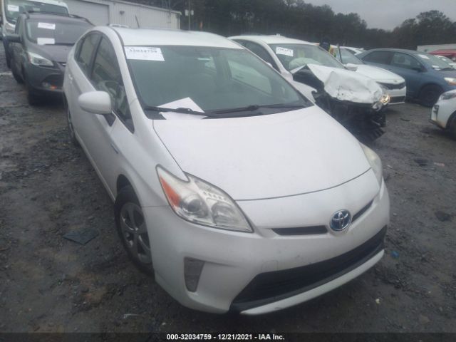 TOYOTA PRIUS 2012 jtdkn3du7c5521152