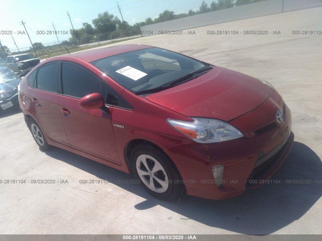 TOYOTA PRIUS 2013 jtdkn3du7d5607692