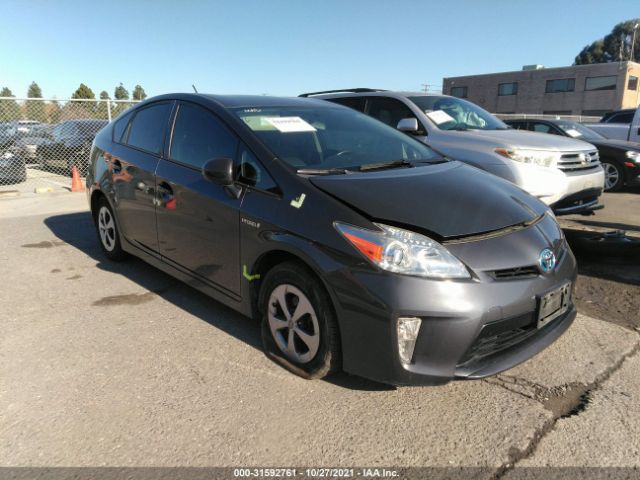 TOYOTA PRIUS 2014 jtdkn3du7e0380714