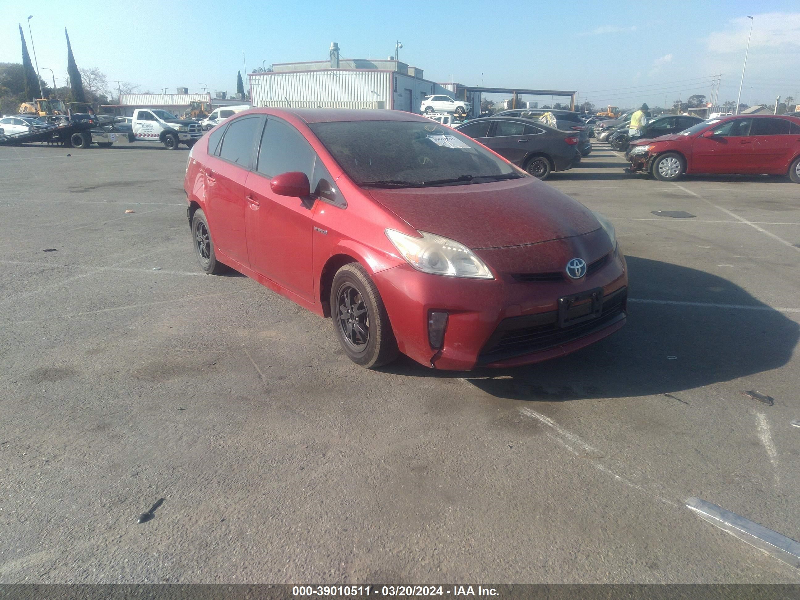 TOYOTA PRIUS 2014 jtdkn3du7e1747119