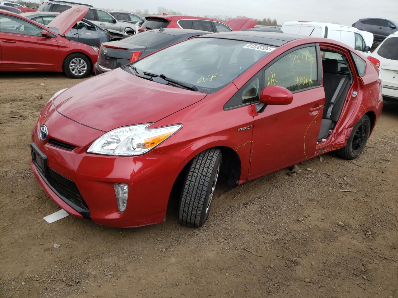 TOYOTA PRIUS 2015 jtdkn3du7f0417634