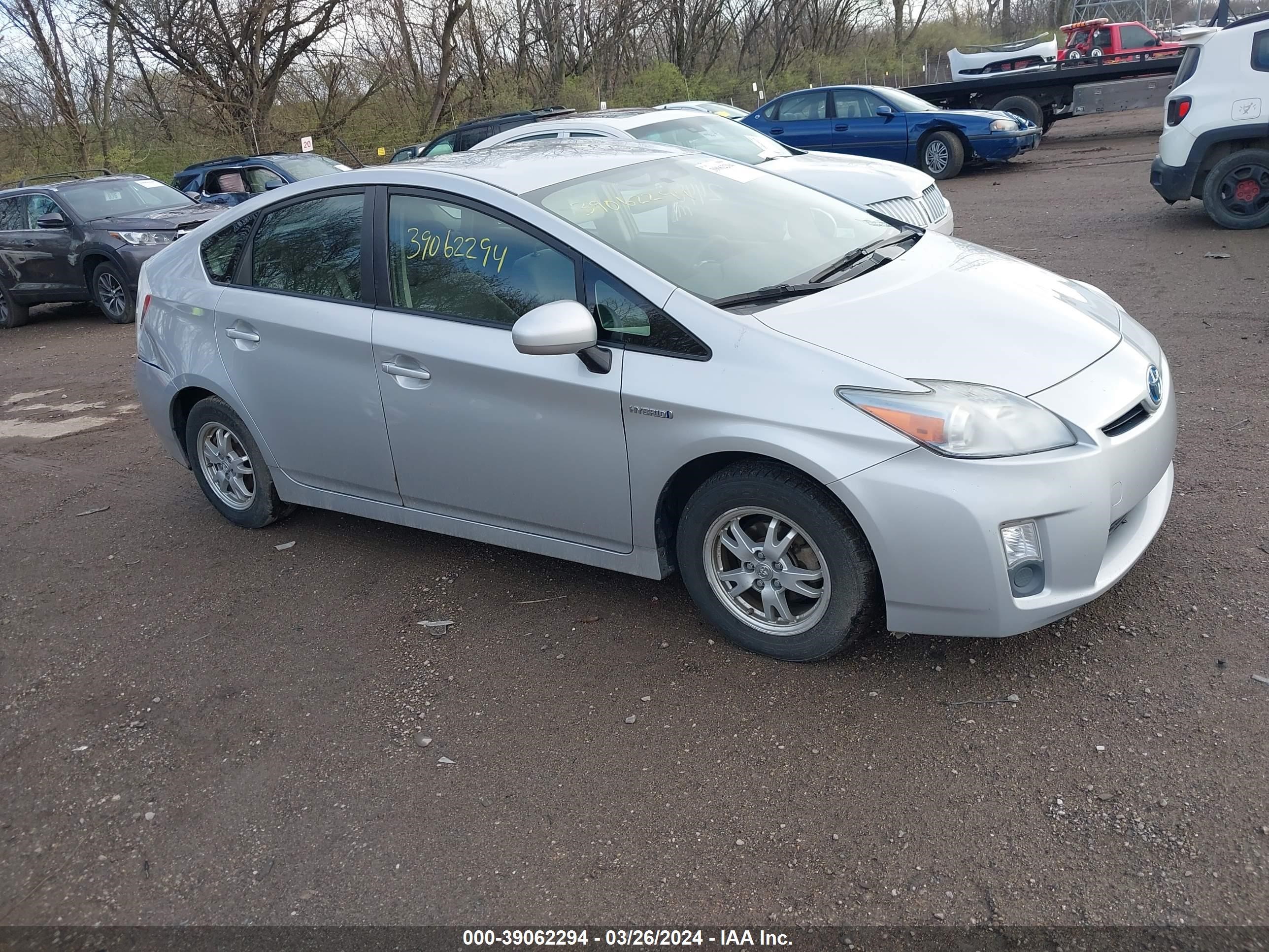 TOYOTA PRIUS 2010 jtdkn3du8a0058447