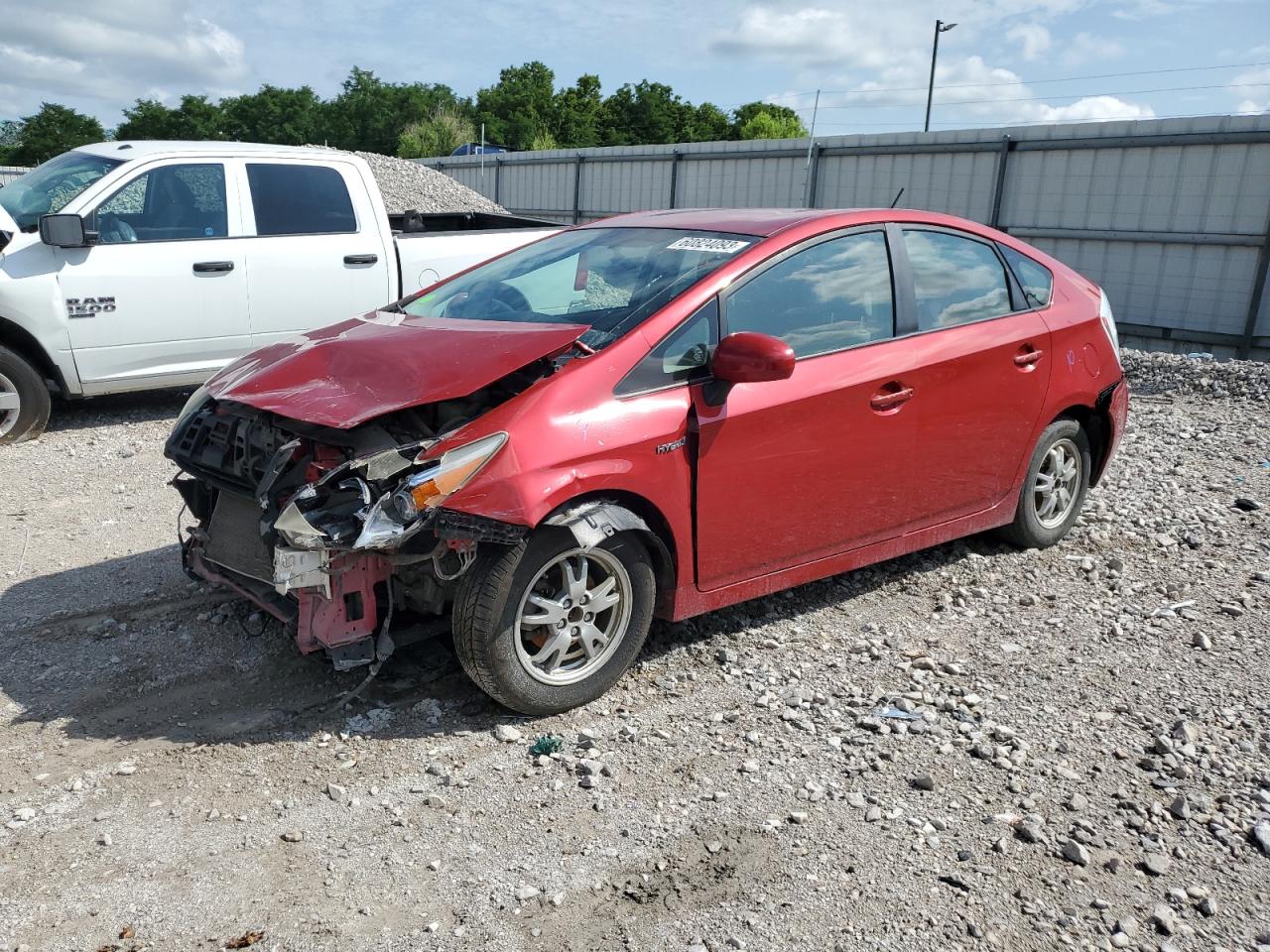 TOYOTA PRIUS 2010 jtdkn3du8a0098267