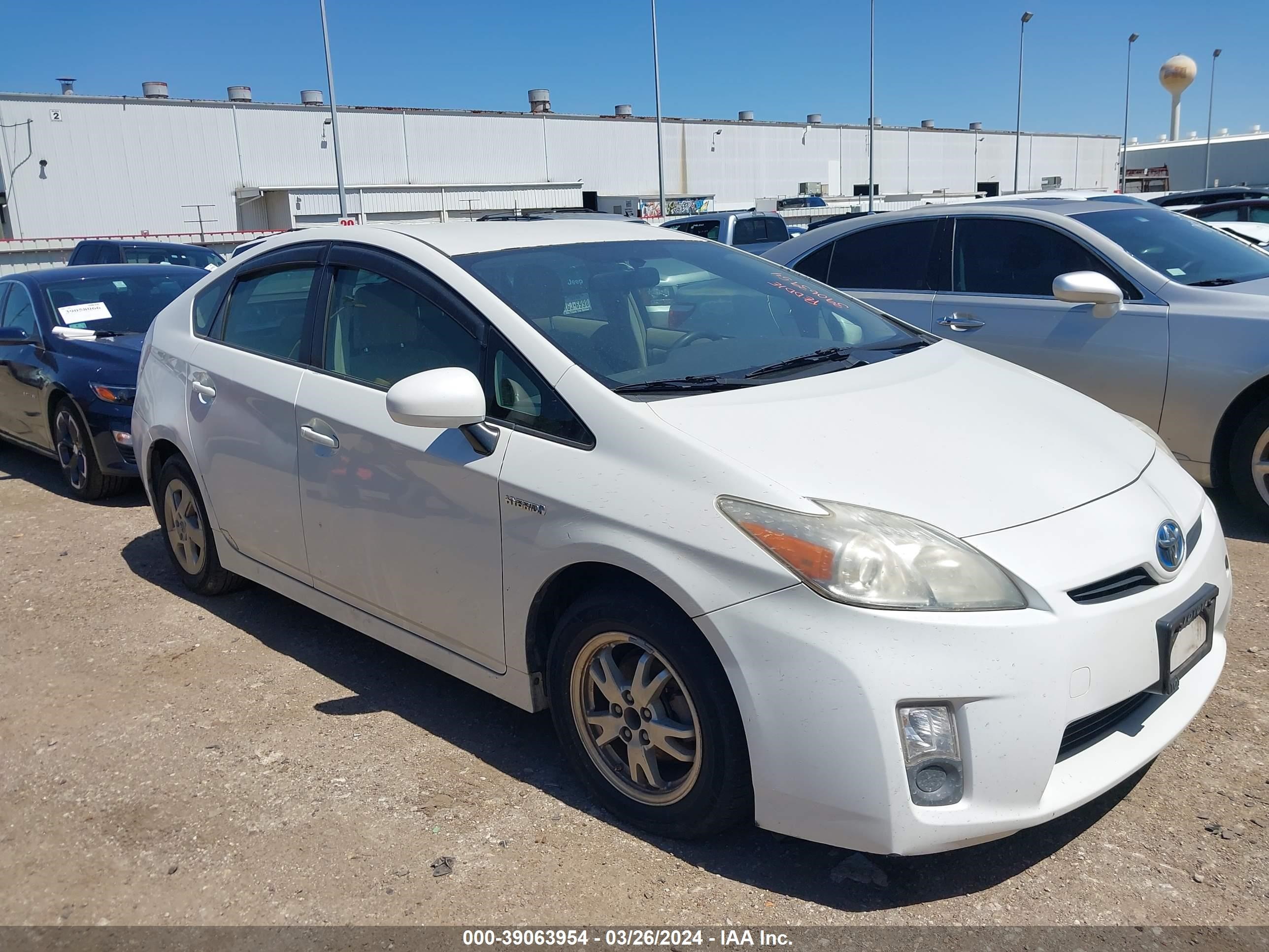 TOYOTA PRIUS 2010 jtdkn3du8a1096142