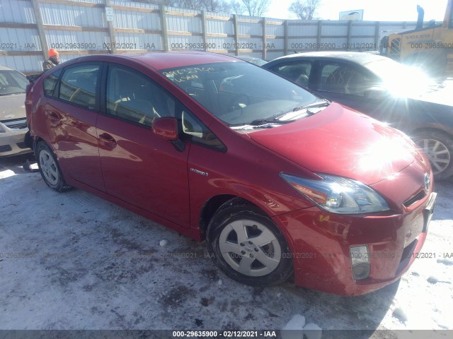 TOYOTA PRIUS 2011 jtdkn3du8b5331536