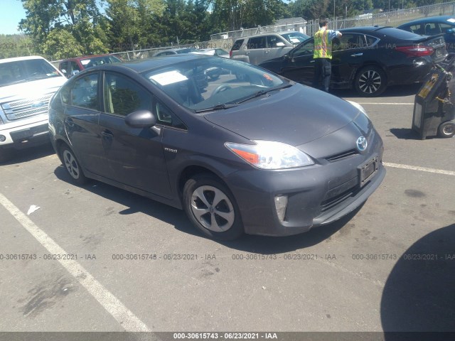 TOYOTA PRIUS 2012 jtdkn3du8c5384318