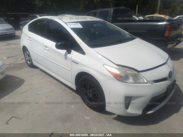 TOYOTA PRIUS 2012 jtdkn3du8c5397411