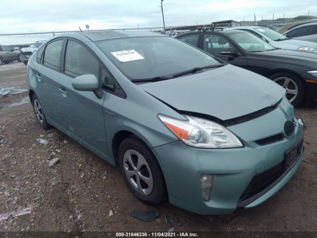 TOYOTA PRIUS 2012 jtdkn3du8c5504988