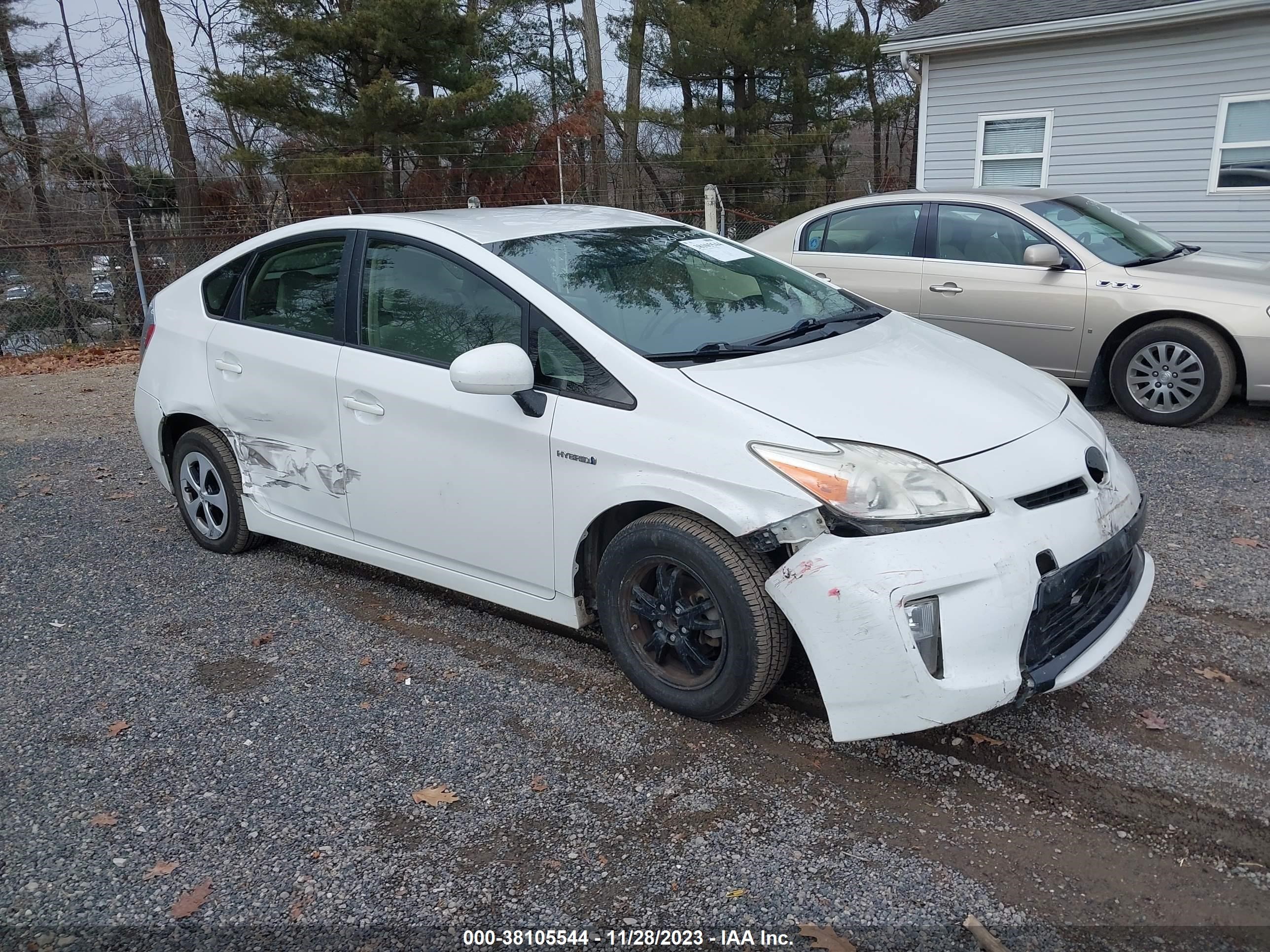 TOYOTA PRIUS 2013 jtdkn3du8d0355304