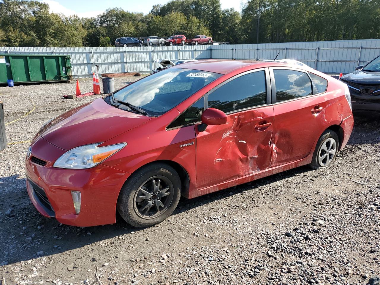 TOYOTA PRIUS 2014 jtdkn3du8e1772319