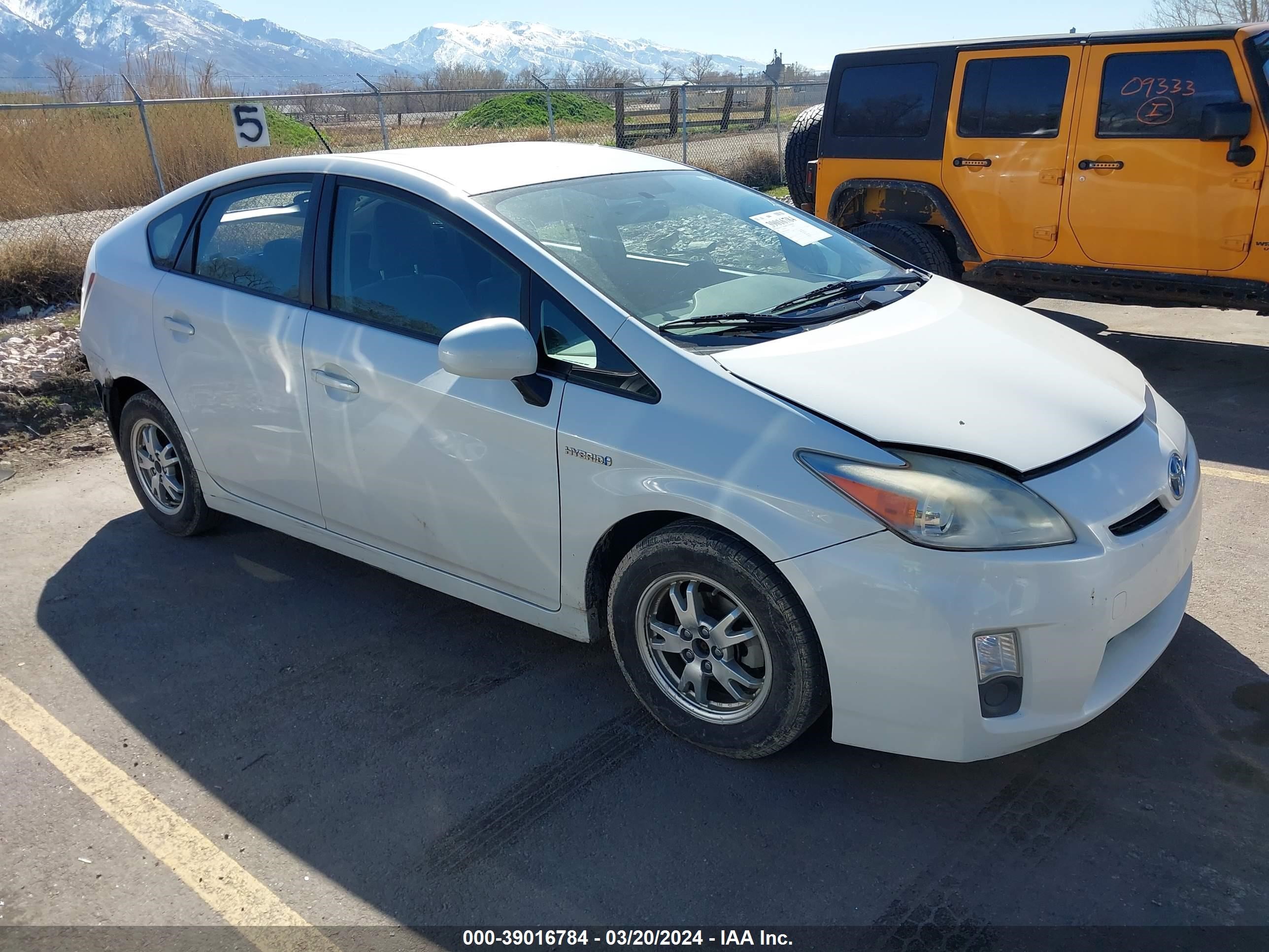 TOYOTA PRIUS 2010 jtdkn3du9a0124360