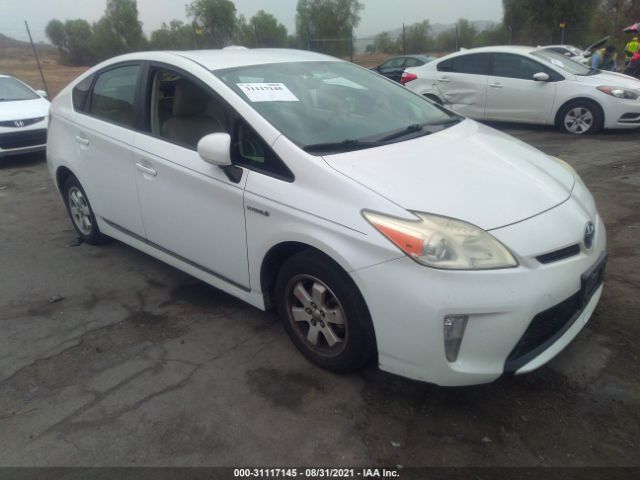 TOYOTA PRIUS 2012 jtdkn3du9c5376504