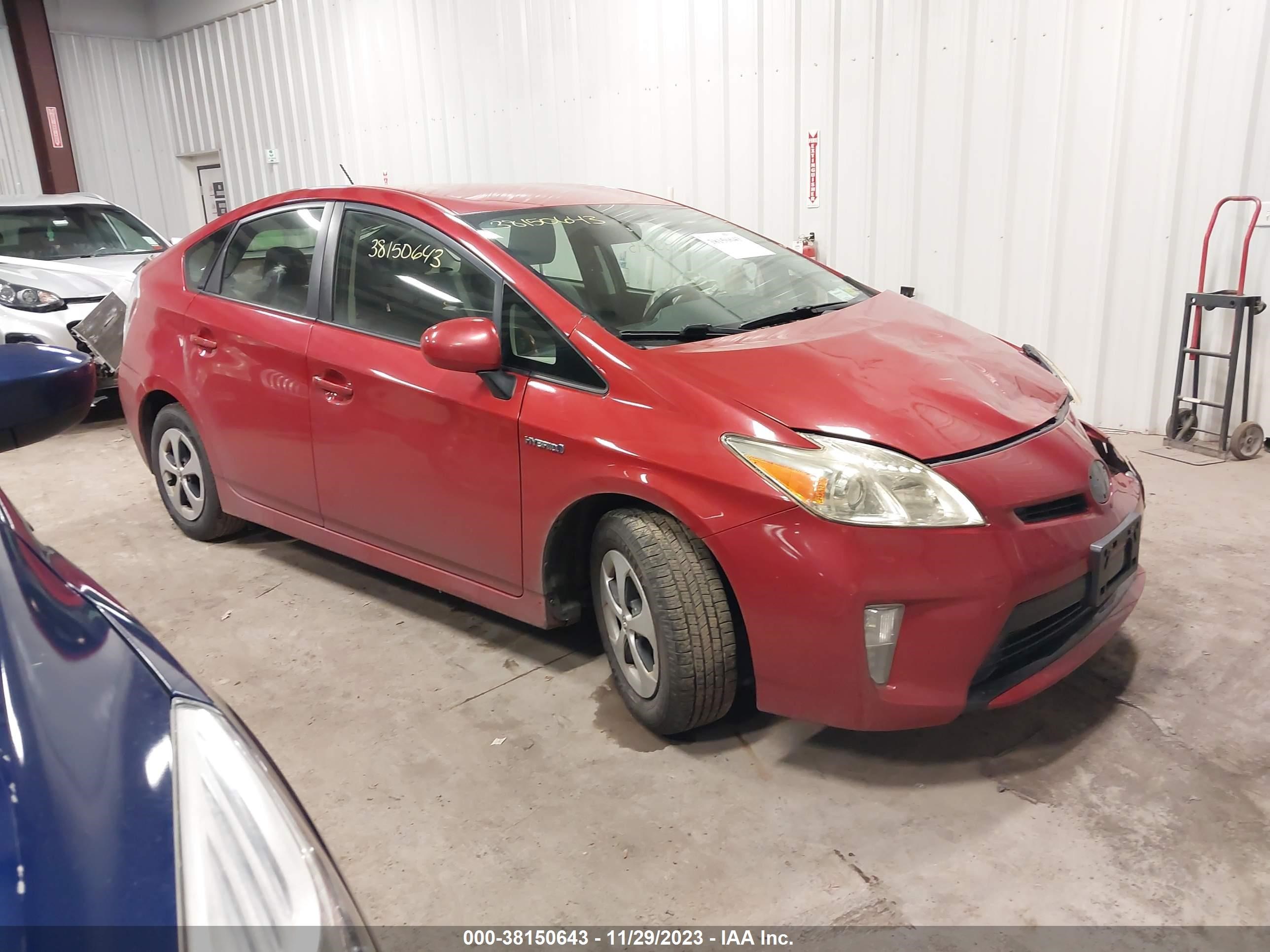 TOYOTA PRIUS 2012 jtdkn3du9c5471466