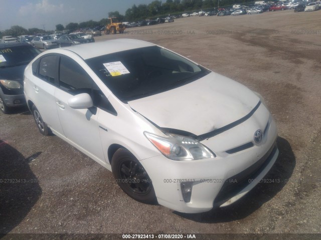 TOYOTA PRIUS 2012 jtdkn3du9c5492785