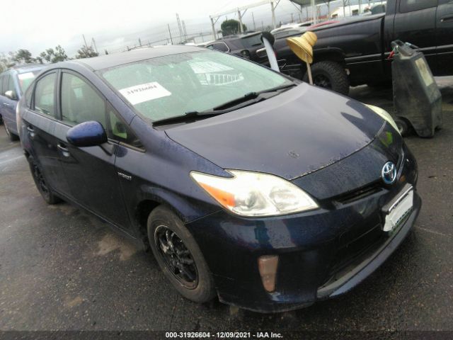 TOYOTA PRIUS 2013 jtdkn3du9d0339774