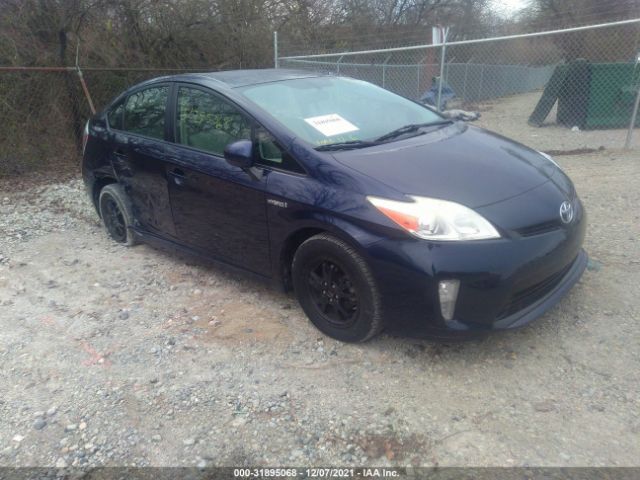 TOYOTA PRIUS 2013 jtdkn3du9d0344585