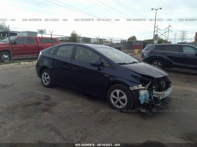 TOYOTA PRIUS 2013 jtdkn3du9d0347633