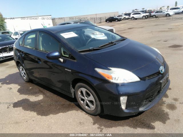 TOYOTA PRIUS 2013 jtdkn3du9d0355117