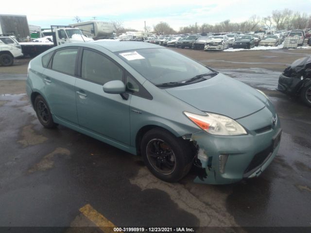 TOYOTA PRIUS 2013 jtdkn3du9d5663567