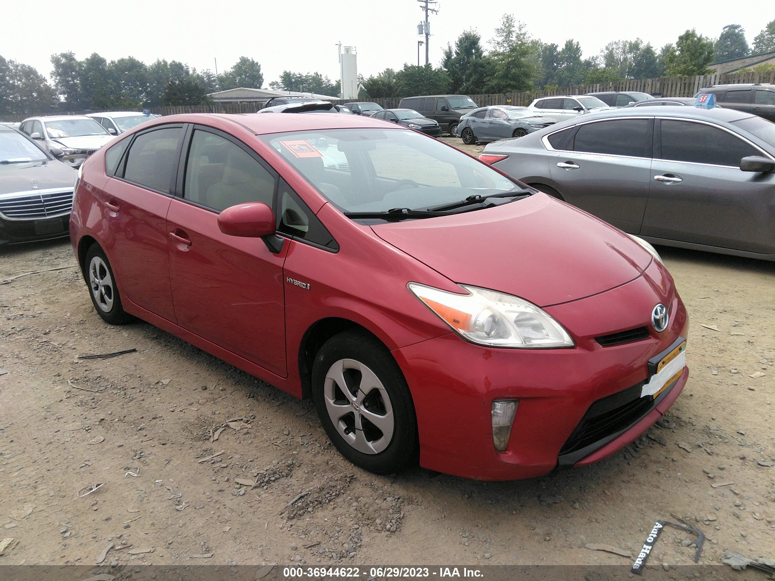 TOYOTA PRIUS 2013 jtdkn3du9d5669739