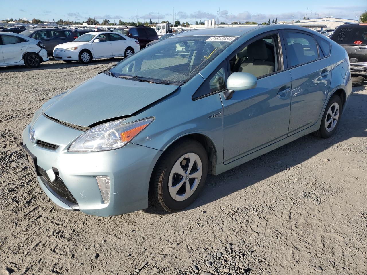 TOYOTA PRIUS 2015 jtdkn3du9f1984504