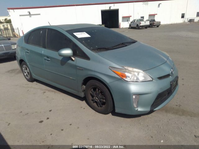 TOYOTA PRIUS 2012 jtdkn3duxc1550457